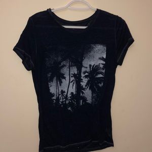 Navy Blue American Eagle Short Sleeved Shirt